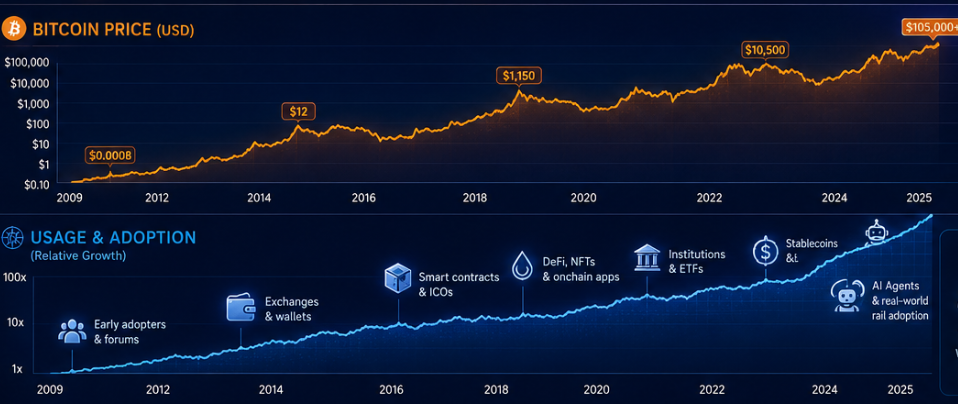 Crypto: From Monetary Rebels to AI Agents.