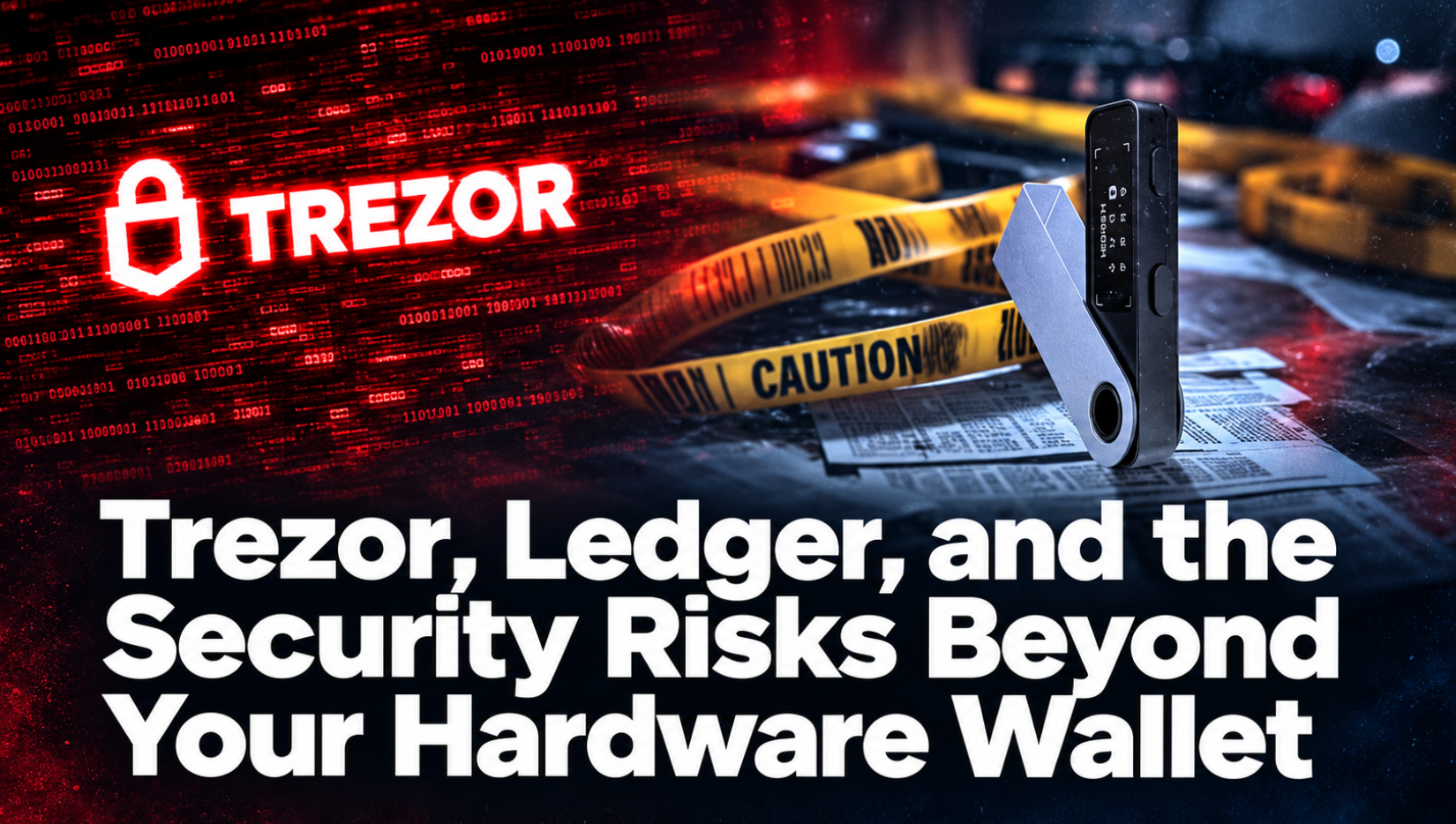 Trezor, Ledger, and the Security Risks Beyond Your Hardware Wallet